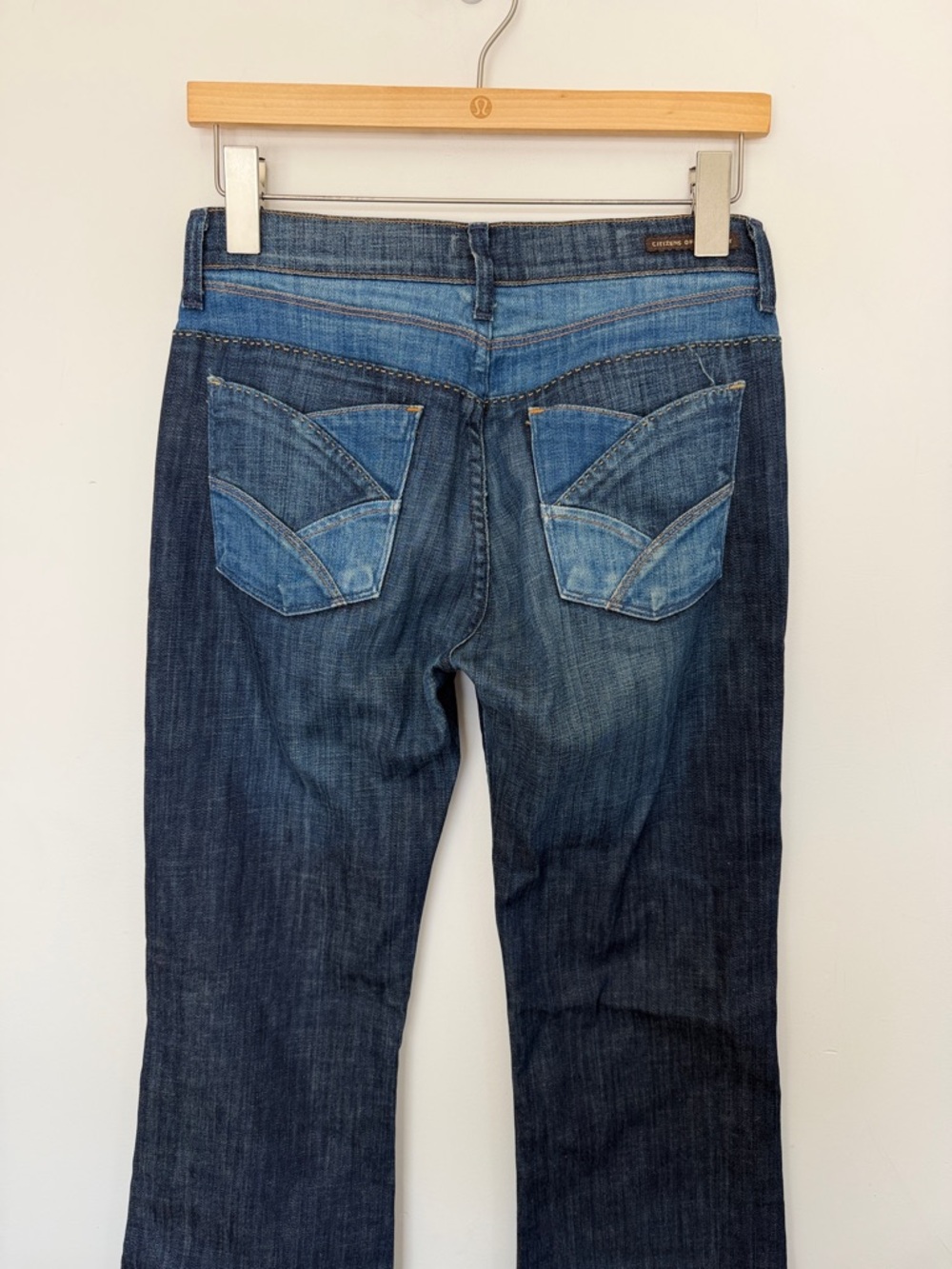 Citizens Of Humanity Dark Blue Flare Jeans 27 - Picture 5 of 8